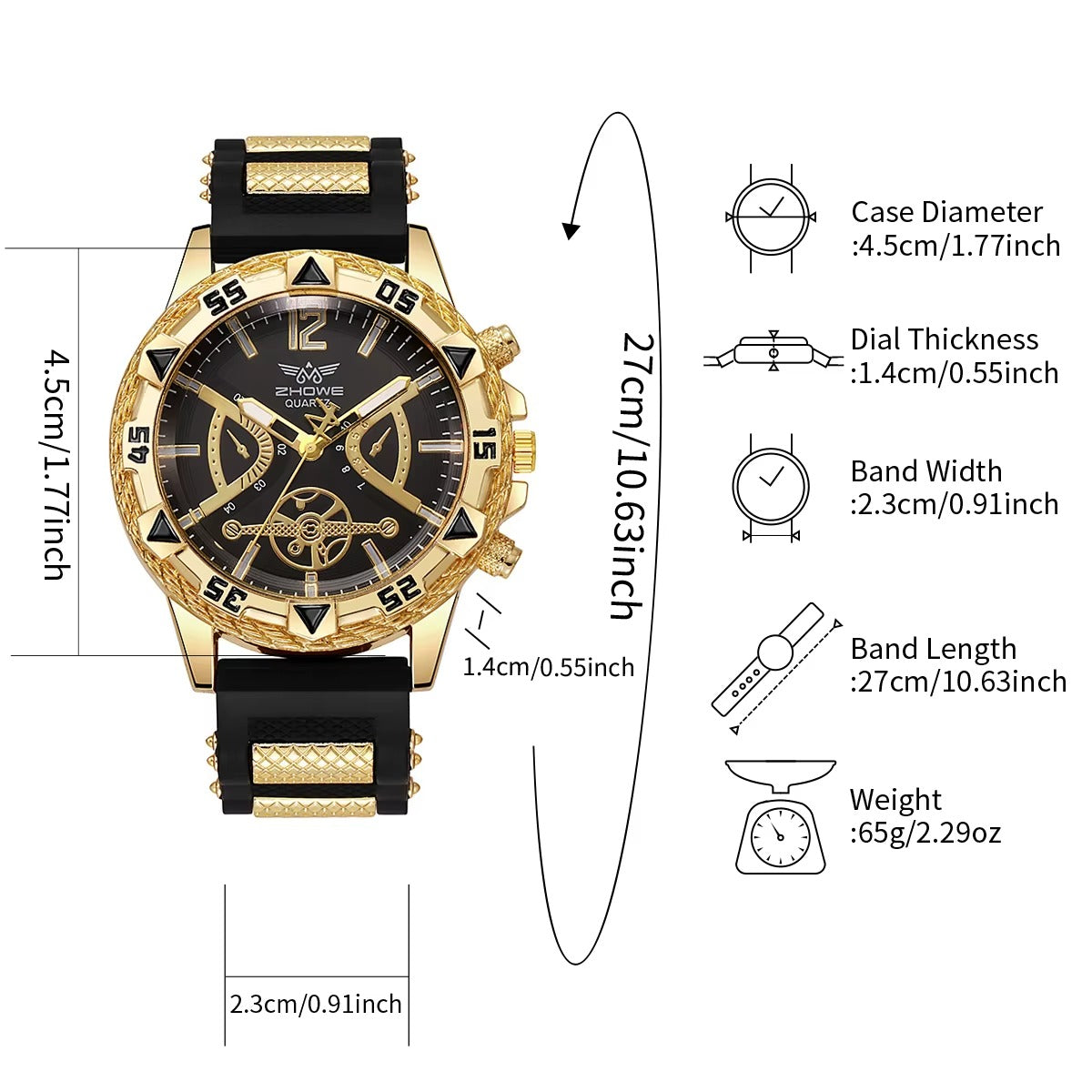 Sovereign Cross Men's Accessories Set