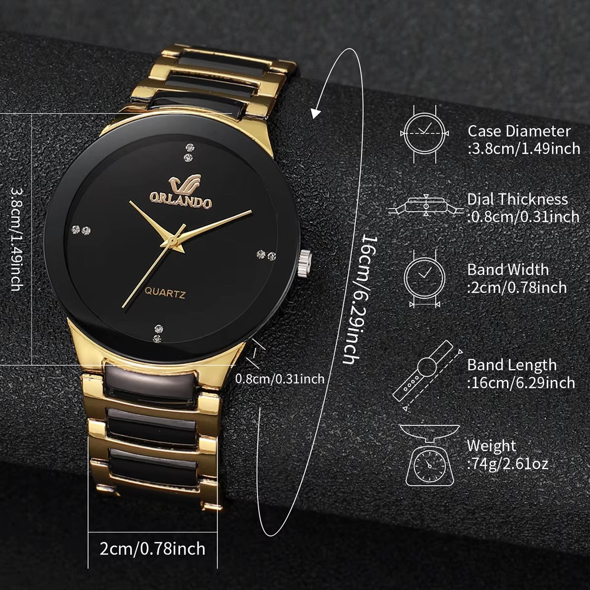 Vertex Executive Watch – Premium Men's Timepiece