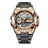 LIGE Military Sport Watch - Silver Black