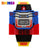 TransformiX Kids Robot Watch - Red Blue front view