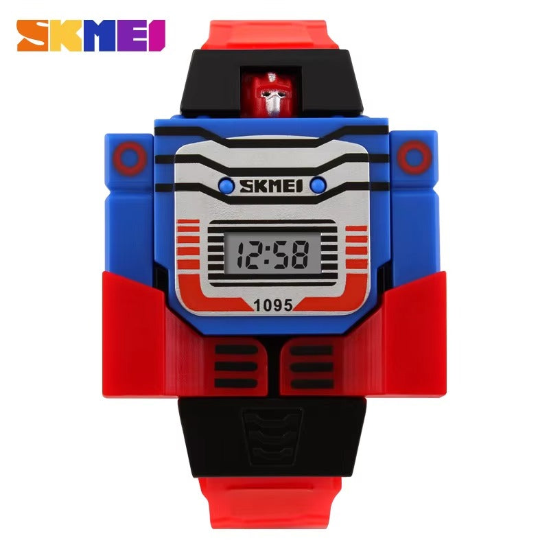 TransformiX Kids Robot Watch - Blue Red variant