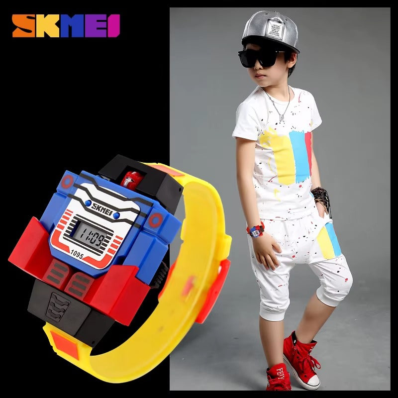 TransformiX™ Kids Robot Digital Watch