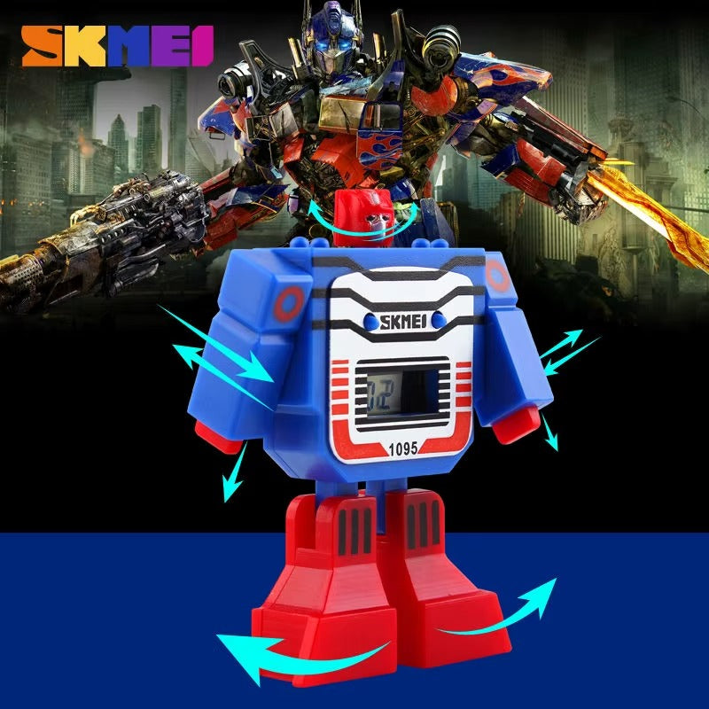 TransformiX™ Kids Robot Digital Watch