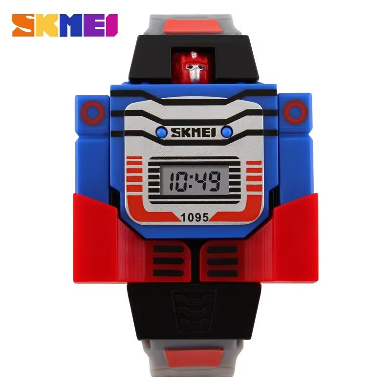 TransformiX Kids Robot Watch - Red Blue variant