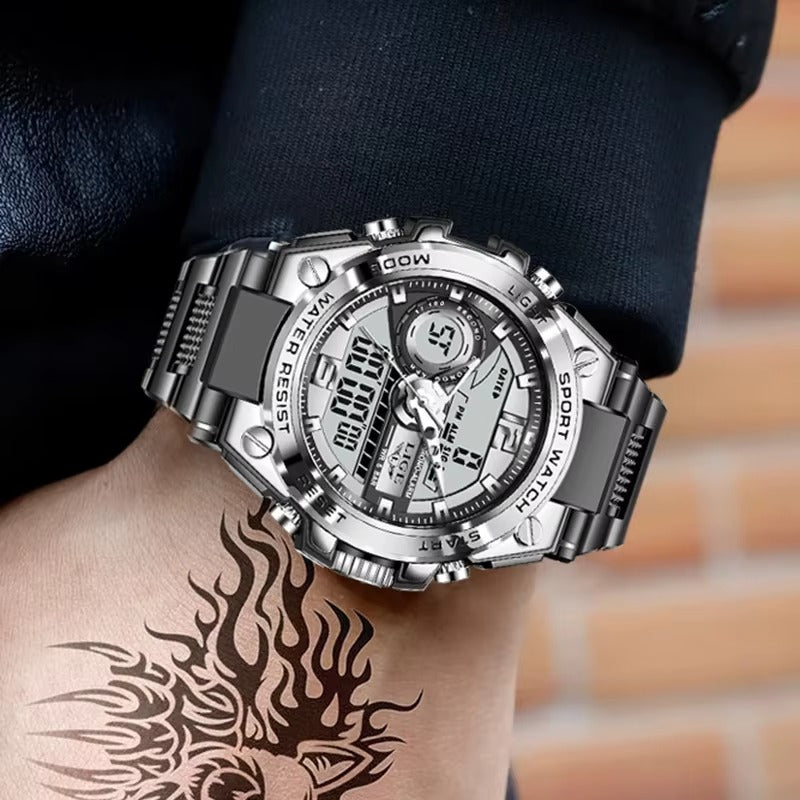 LIGE Men's Military Sport Watch