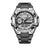 LIGE Military Sport Watch - Rose Gold Black