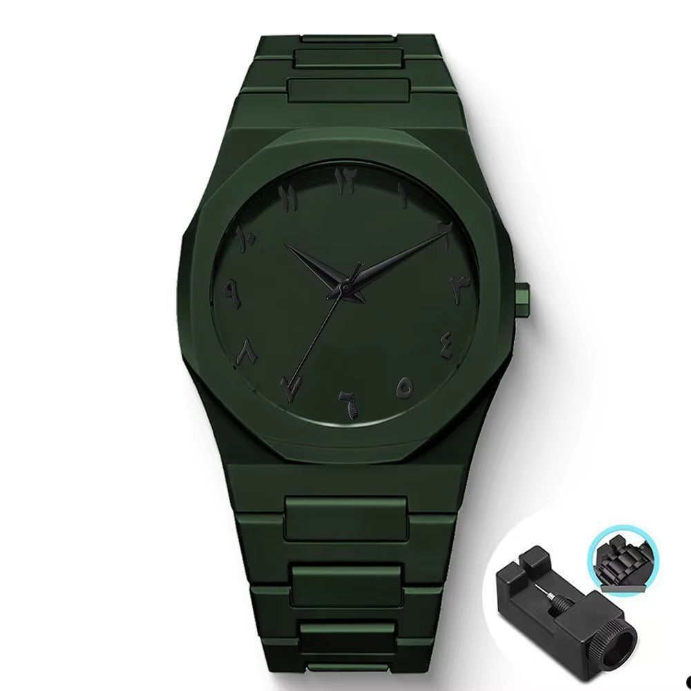 Arabic Monochrome Watch