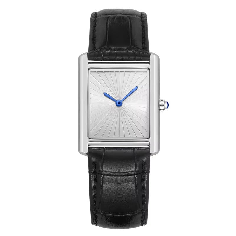 Monarch Classic Square Tank Watch for Men Women