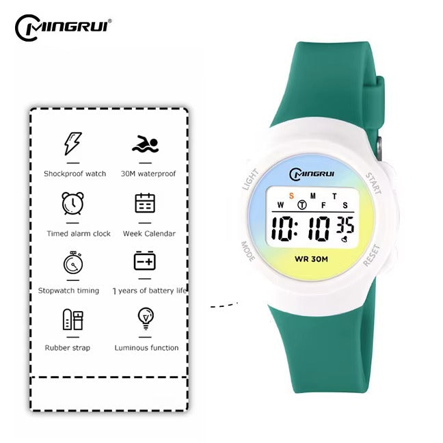 Kidventure Pro Kids Digital Sport Watch - Black