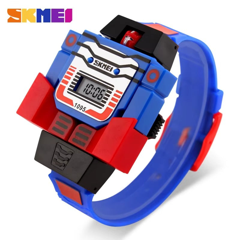 TransformiX™ Kids Robot Digital Watch