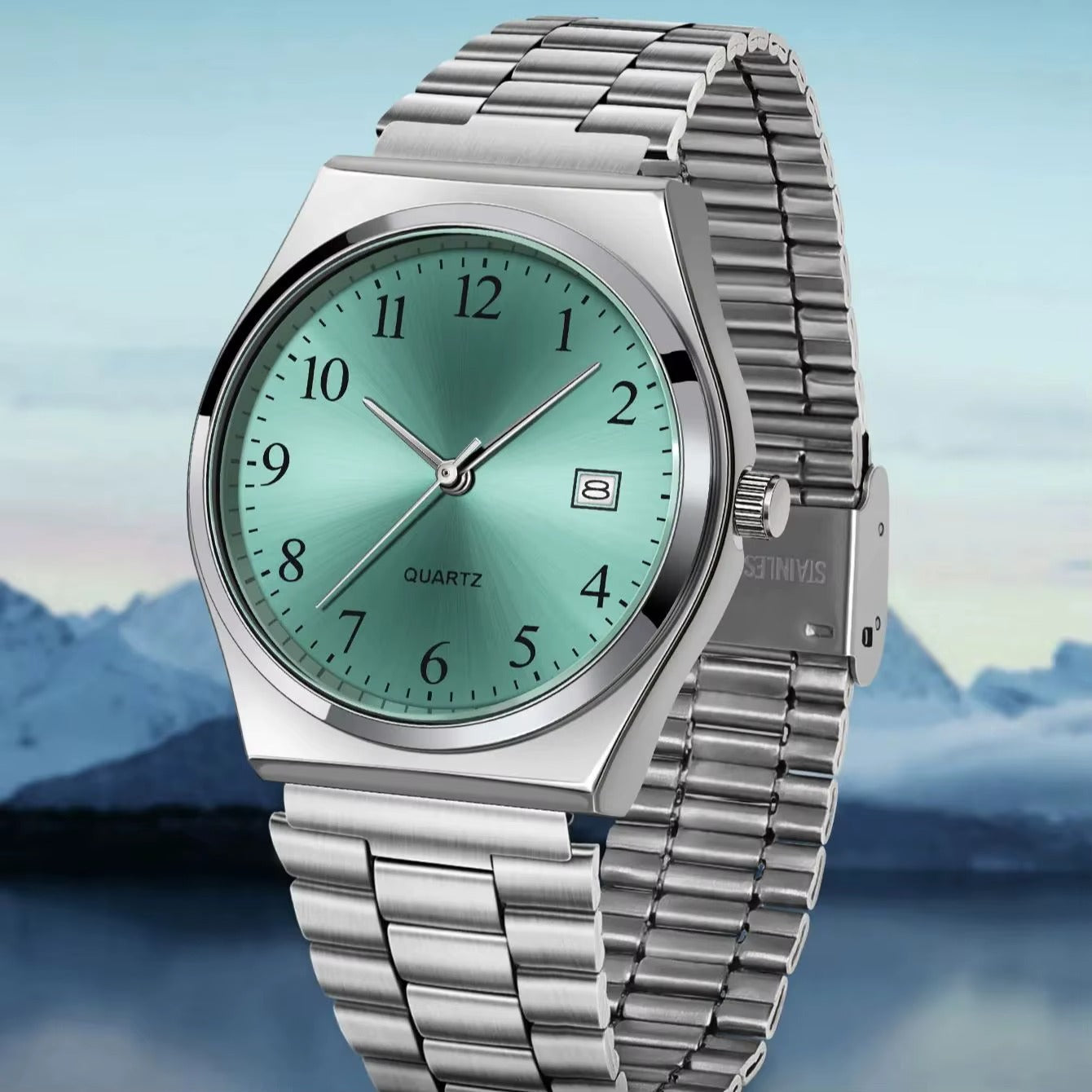 LUCKY FOX Aurora™ Minimalist Stainless Steel Quartz Watch
