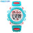 Kids Digital Sport Watch in teal and red