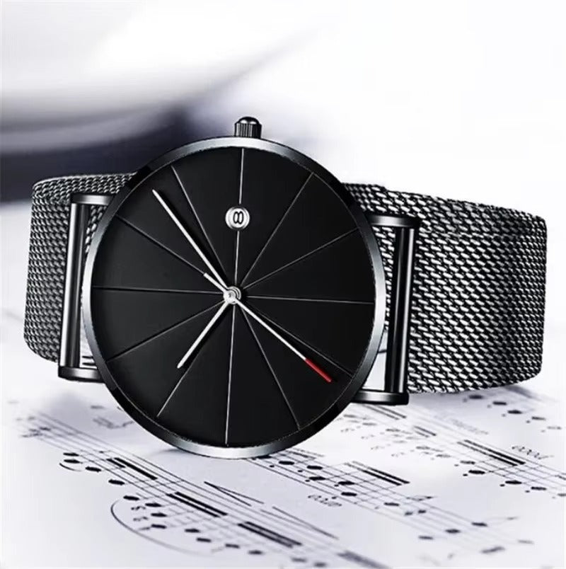 Luxury Ultra Thin Mesh Quartz Watch for Men