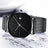 Luxury Ultra Thin Mesh Quartz Watch for Men