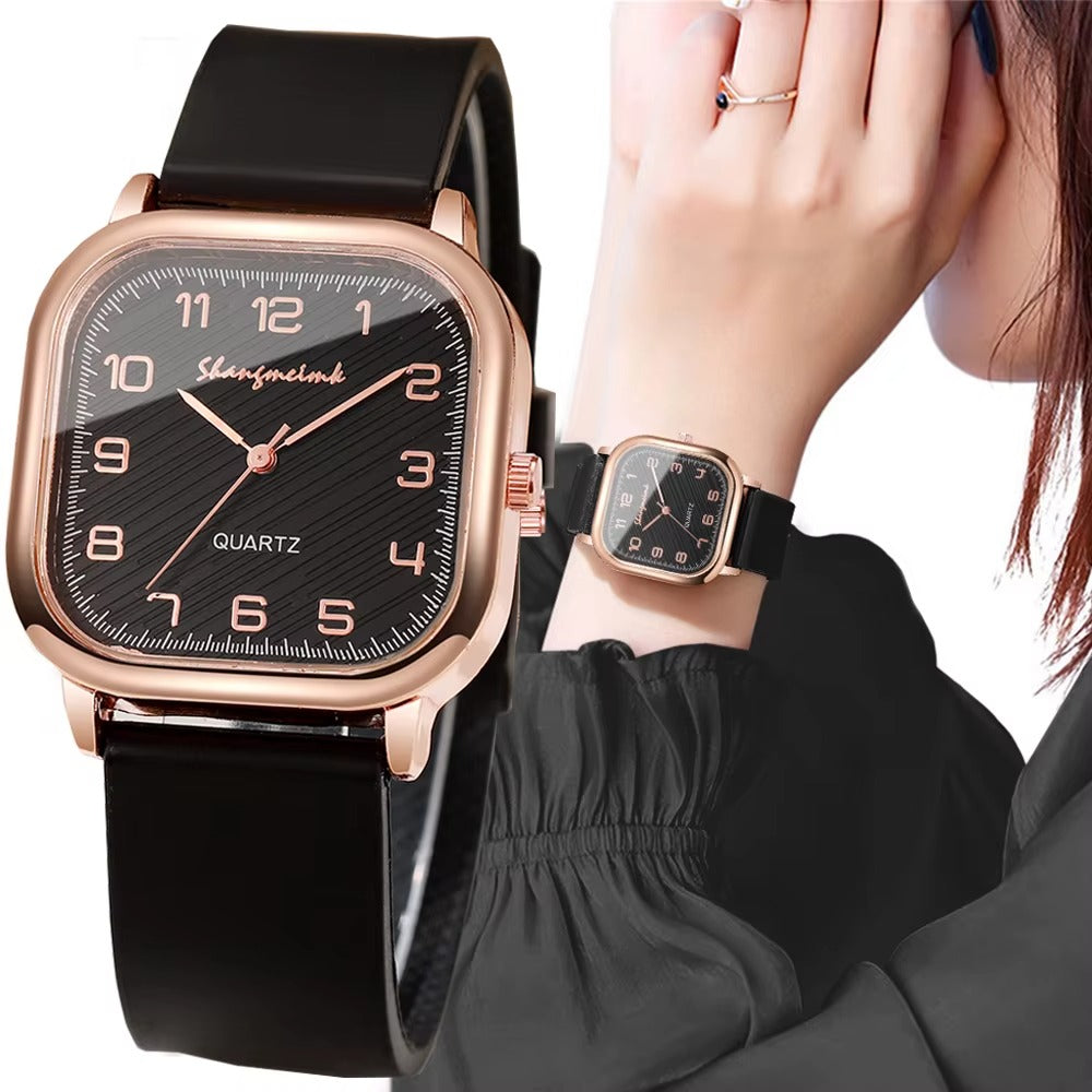Fashion Square Minimalist Women's Quartz Watch