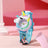3D Unicorn Kids Watch - Blue