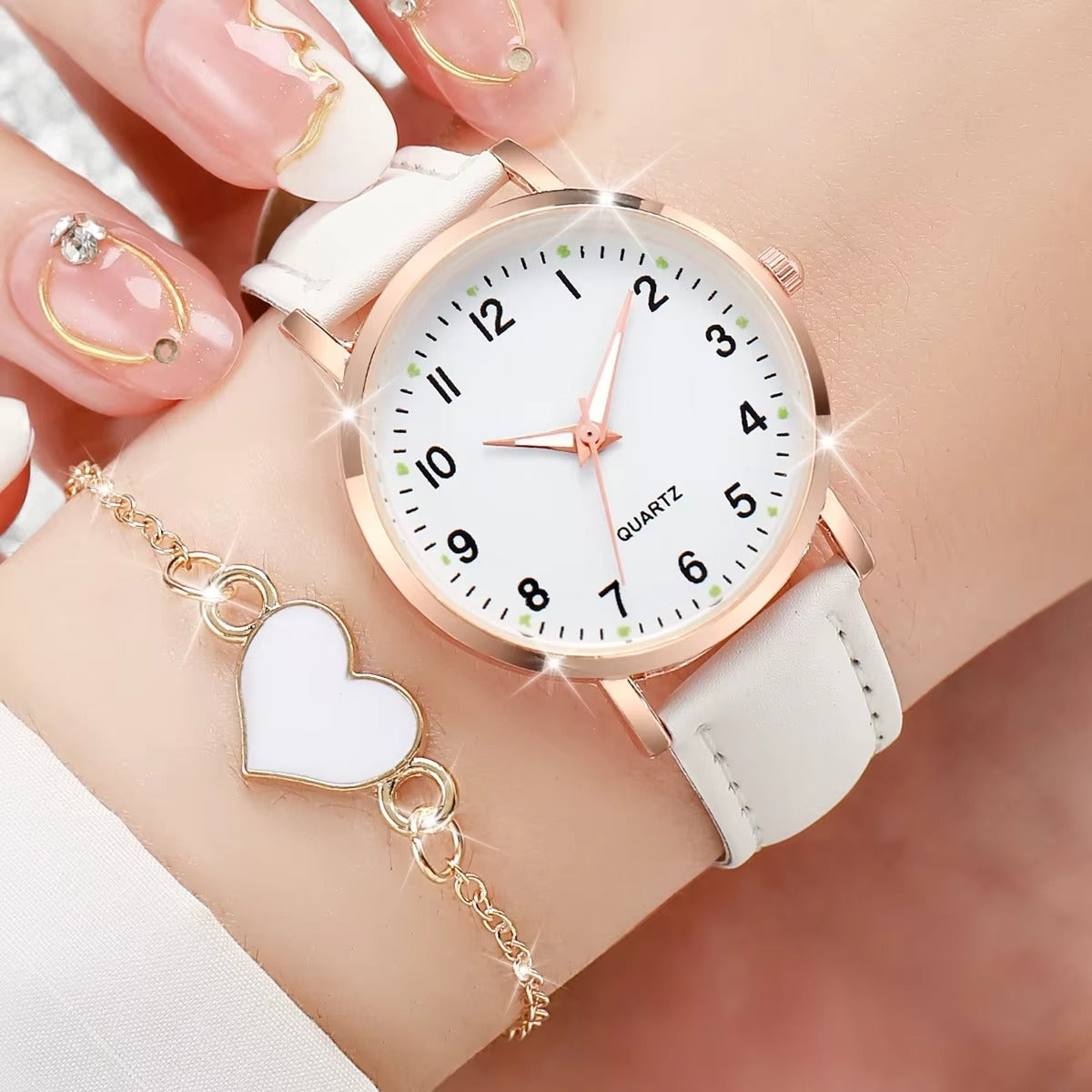 LunaHeart Watch & Bracelet Set