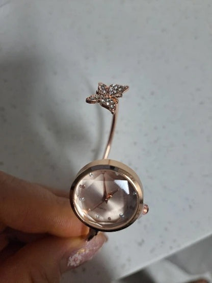 Butterfly Open Bracelet Luxury Watch