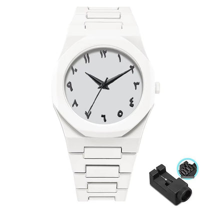 Arabic Monochrome Watch