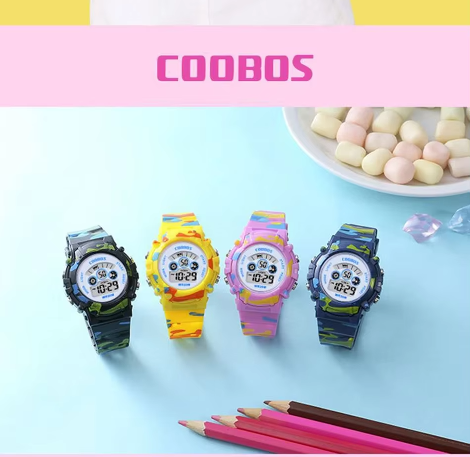 COOBOS Kids Digital Sports Watch