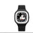 White Minnie Mouse kids cartoon quartz watch with sunglasses design