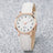 LunaBelle™ Minimalist Rose Gold Leather Watch