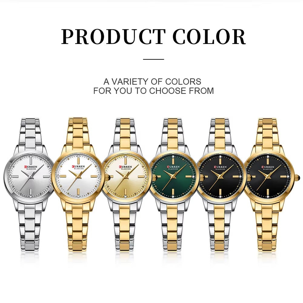 Curren Blanche Elegant Women's Waterproof Wristwatch