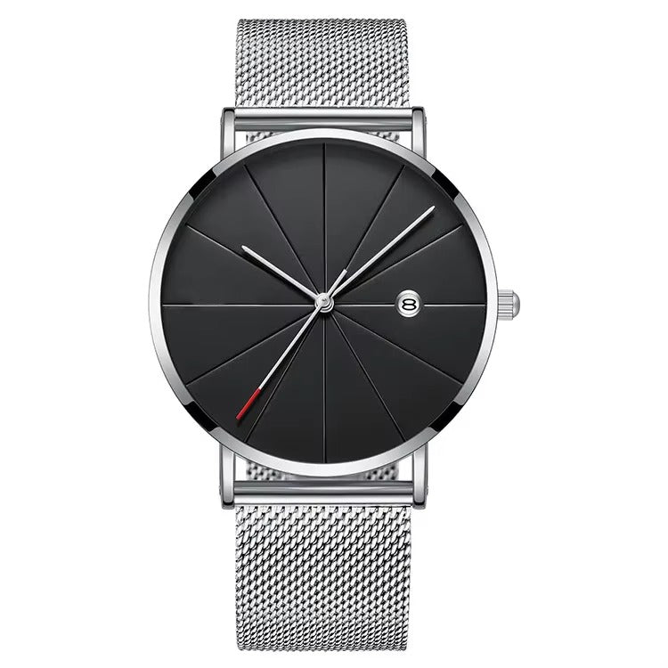 Luxury Ultra Thin Mesh Quartz Watch for Men