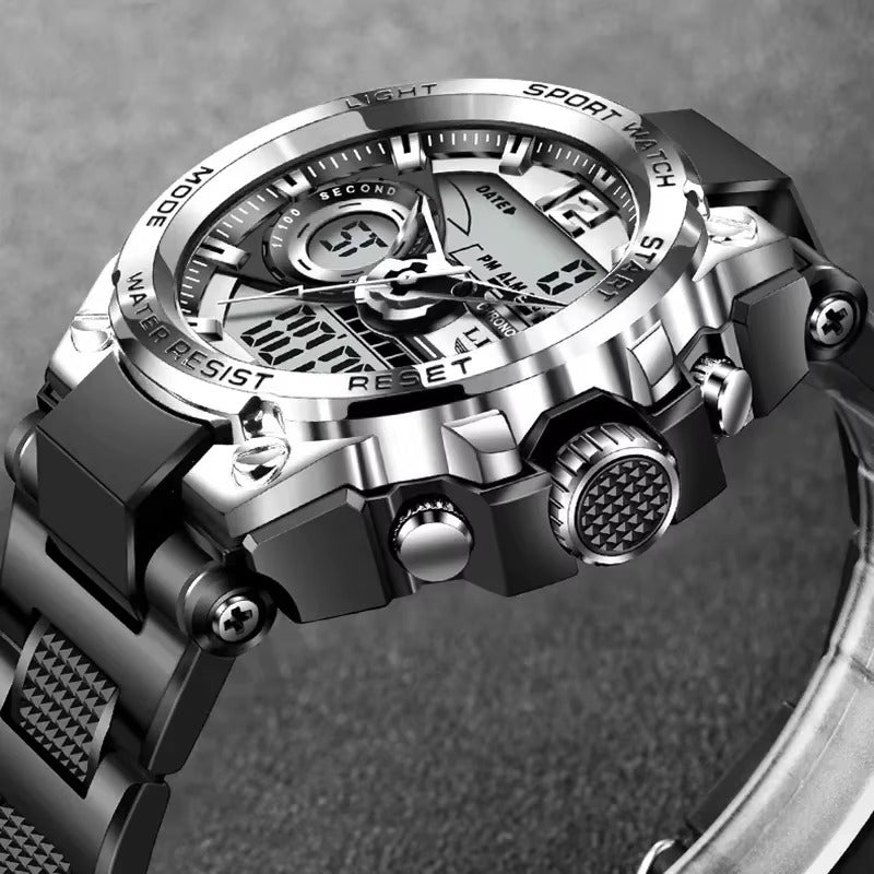 LIGE Men's Military Sport Watch