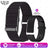LIGE Smart Fitness Band - Black Nylon and Silicone Straps with 2 Bands