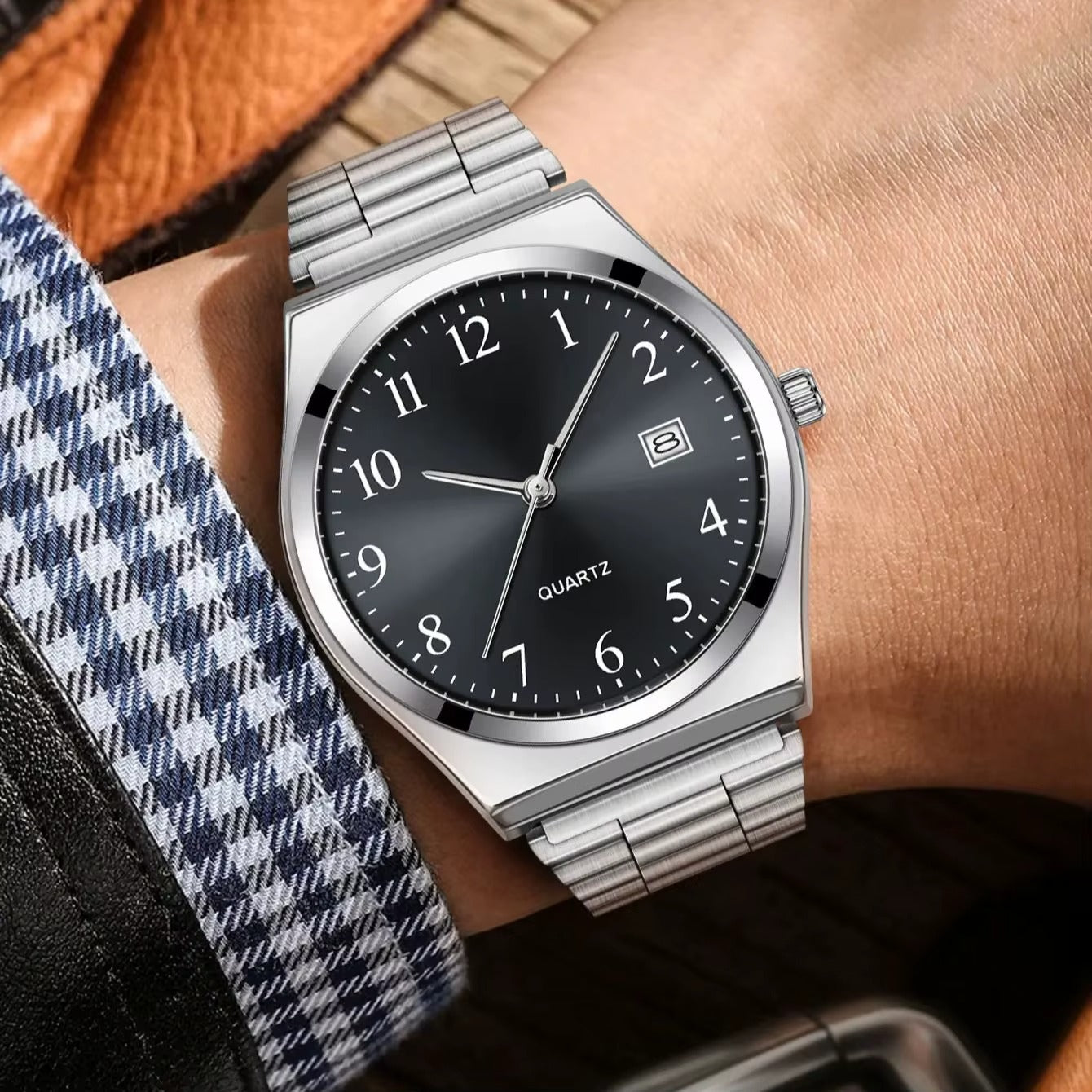 LUCKY FOX Aurora™ Minimalist Stainless Steel Quartz Watch