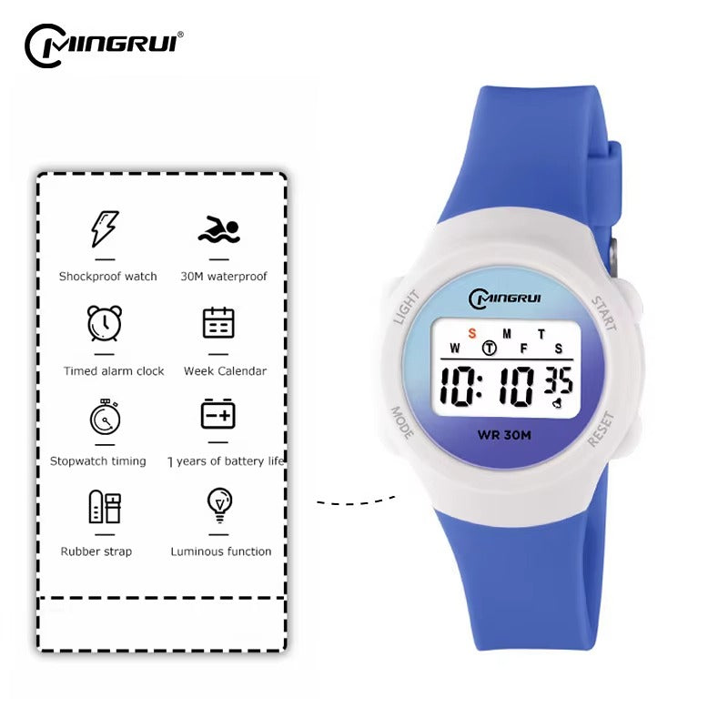 Kidventure Pro Kids Digital Sport Watch - White