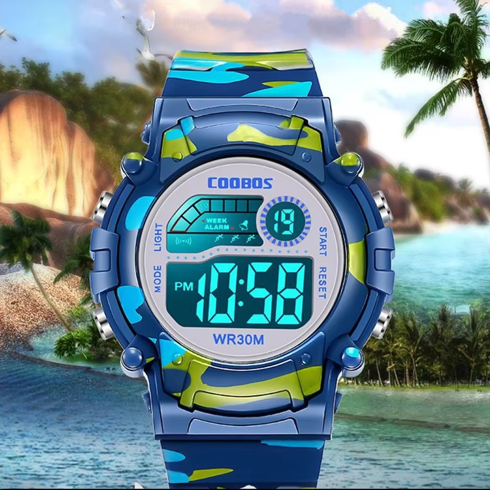COOBOS Kids Digital Sports Watch