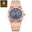 POEDAGAR Octagon Luxe Stainless Steel Quartz Watch
