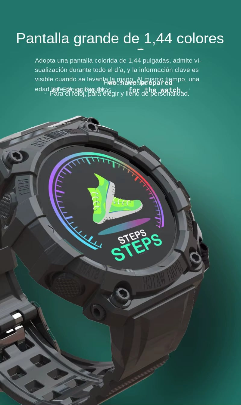 Pro Fit Sport Smartwatch Heart Rate, Blood Pressure & Fitness Tracker