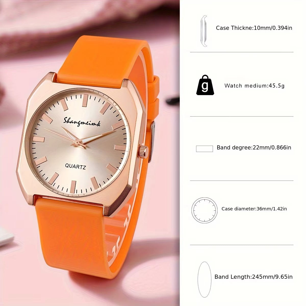 Fashion Square Women's Quartz Watch