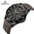 NAVIFORCE Vanguard Pro All Black leather strap