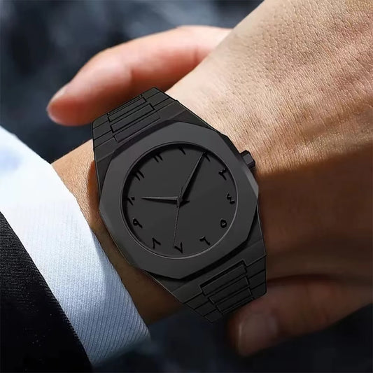 Arabic Monochrome Watch