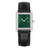 Monarch Classic Square Tank Watch for Men Women