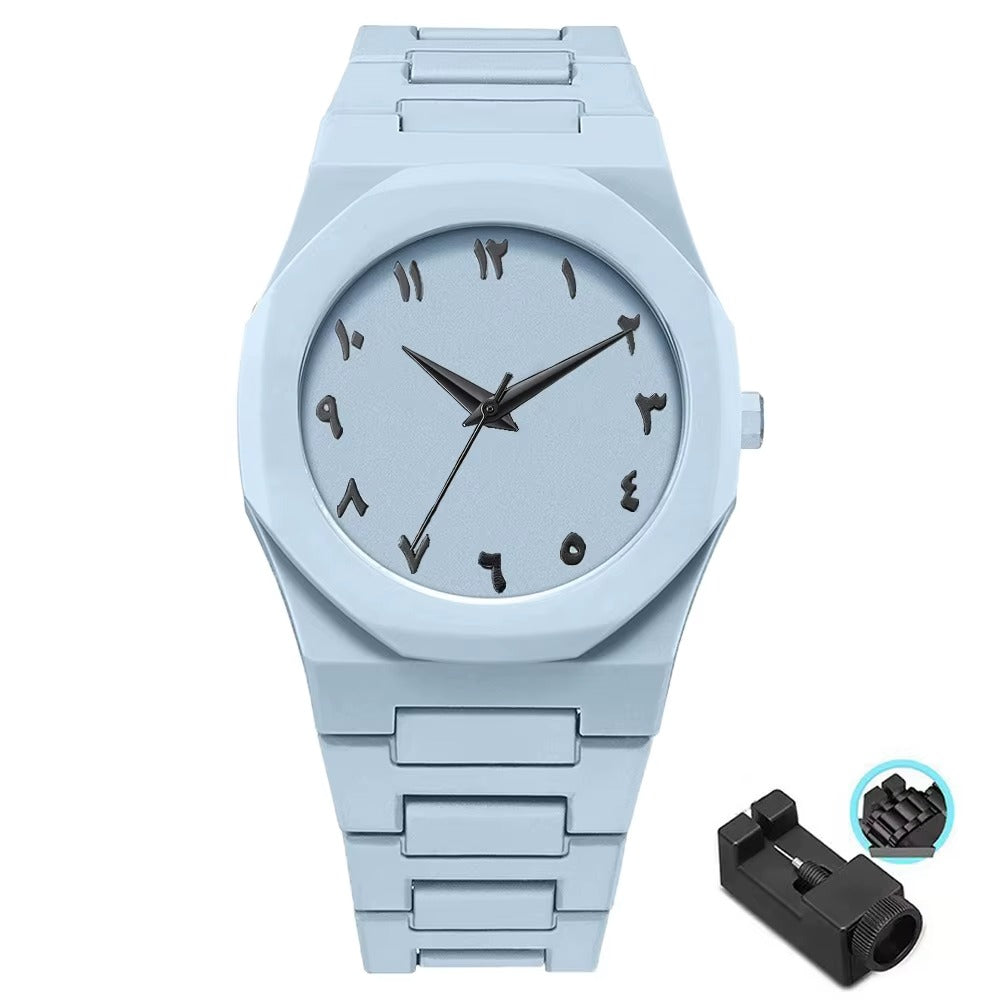 Arabic Monochrome Watch