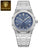 POEDAGAR Octagon Luxe Stainless Steel Quartz Watch