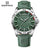 NAVIFORCE Vanguard Pro Black Brown leather strap