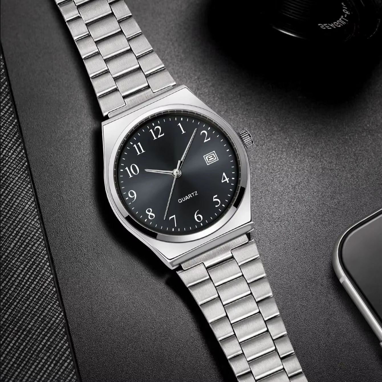 LUCKY FOX Aurora™ Minimalist Stainless Steel Quartz Watch