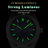 POEDAGAR Octagon Luxe Stainless Steel Quartz Watch