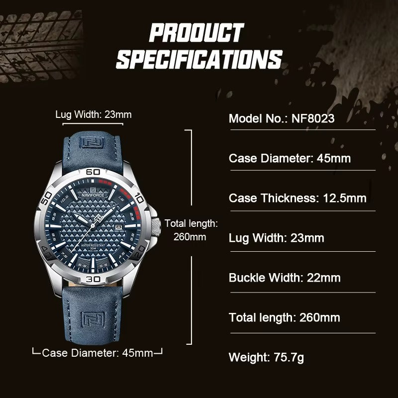 NAVIFORCE Vanguard Pro™ Men's Watch
