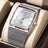 Men's Square Dial Watch - All Blue