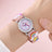 Kids Rainbow Unicorn Pegasus Watch