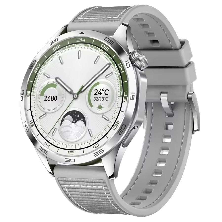 22mm Nylon Sport Watch Band Compatible with Huawei GT4/GT3 & Samsung Galaxy Watch 4/5/6