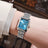 Velora™ women's rectangle quartz watch - lifestyle shot