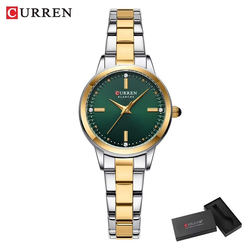 Curren Blanche Elegant Women's Waterproof Wristwatch